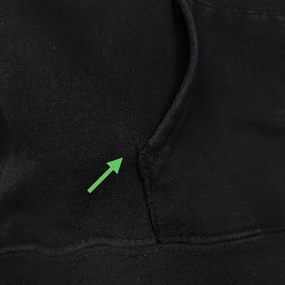 Rare Y2K Vintage Glitter It's Happy Bunny Hoodie Sweatshirt Grunge Jim Benton - Picture 14 of 16